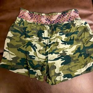 JUSTICE kids shirts- camouflage 18/20